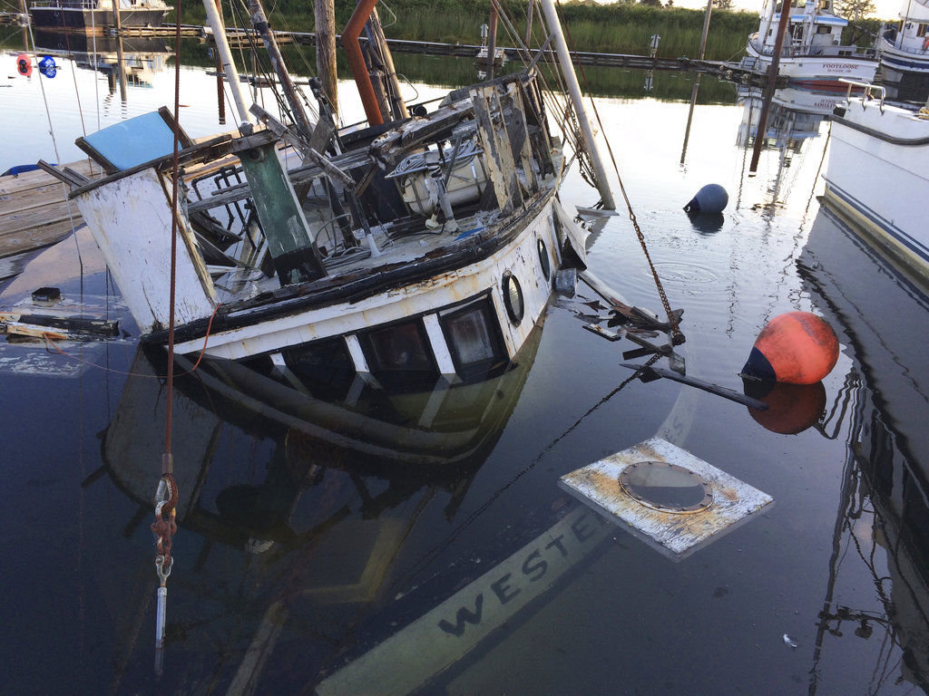 Accident Investigation  Vessel sunk in berth
